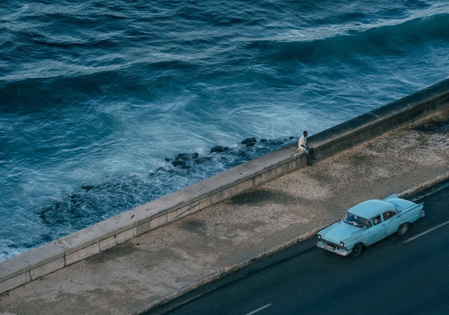 Quadro Malecon Beach By Nasser Albynasser - Obrah | Quadros e Posters para Transformar a Parede