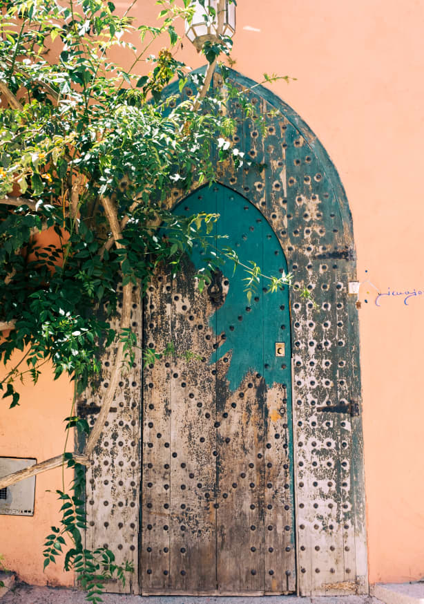 Quadro Marrakech Green Door - Obrah | Quadros e Posters para Transformar a Parede