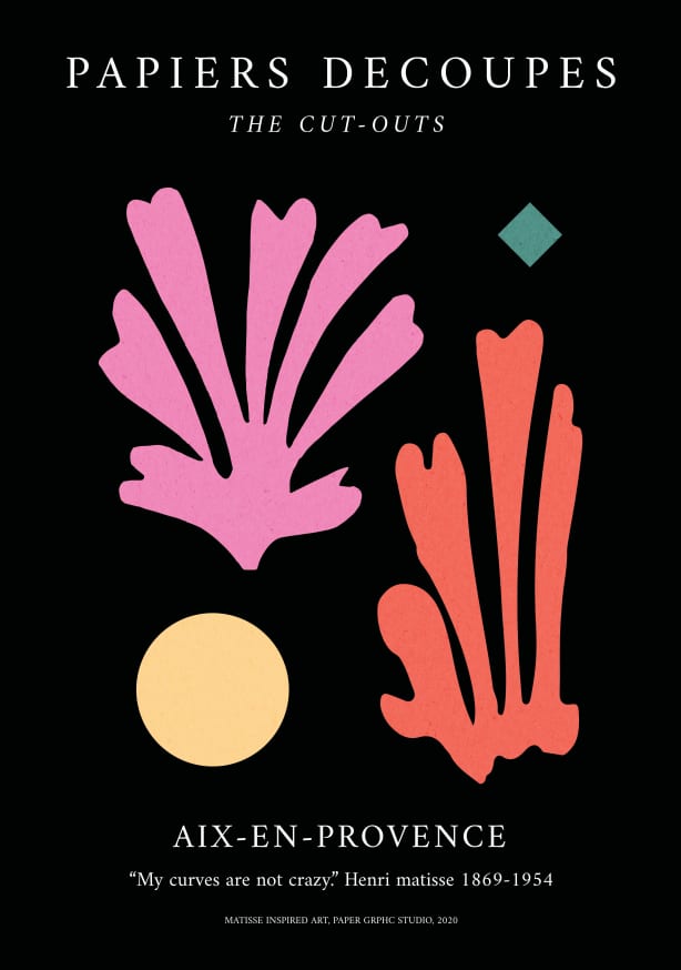 Quadro Matisse Inspired Art 5 - Obrah | Quadros e Posters para Transformar a Parede