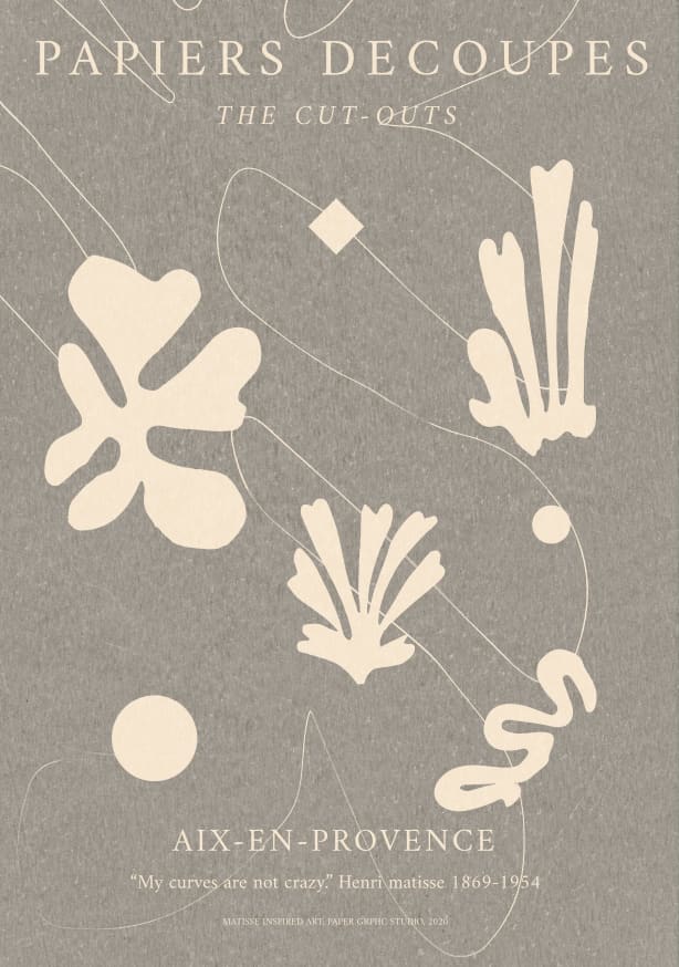 Quadro Matisse Inspired Art 6 - Obrah | Quadros e Posters para Transformar a Parede