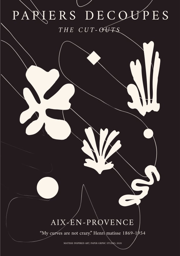 Quadro Matisse Inspired Art 8 - Obrah | Quadros e Posters para Transformar a Parede