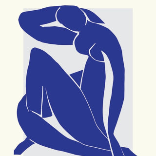 Quadro Matisse Nu Bleu - Obrah | Quadros e Posters para Transformar a Parede