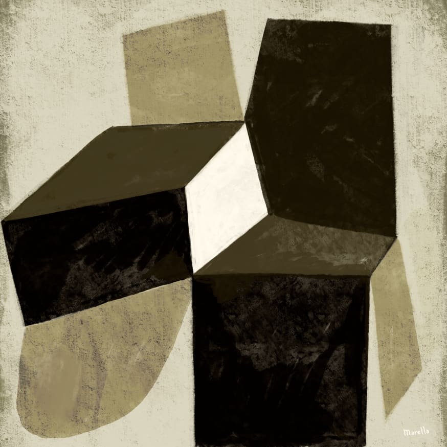 Quadro Combinazione Di Forme