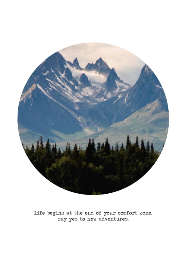 Quadro Motivational Nature Mountain - Obrah | Quadros e Posters para Transformar a Parede