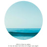 Quadro Motivational Nature Sea - Obrah | Quadros e Posters para Transformar a Parede
