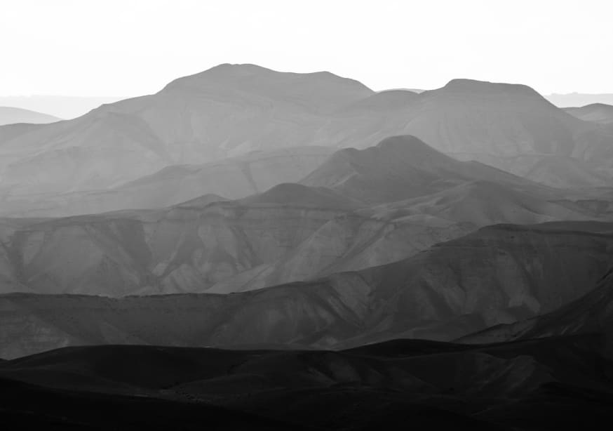 Quadro Mountains of the Judean Desert 10 - Obrah | Quadros e Posters para Transformar a Parede
