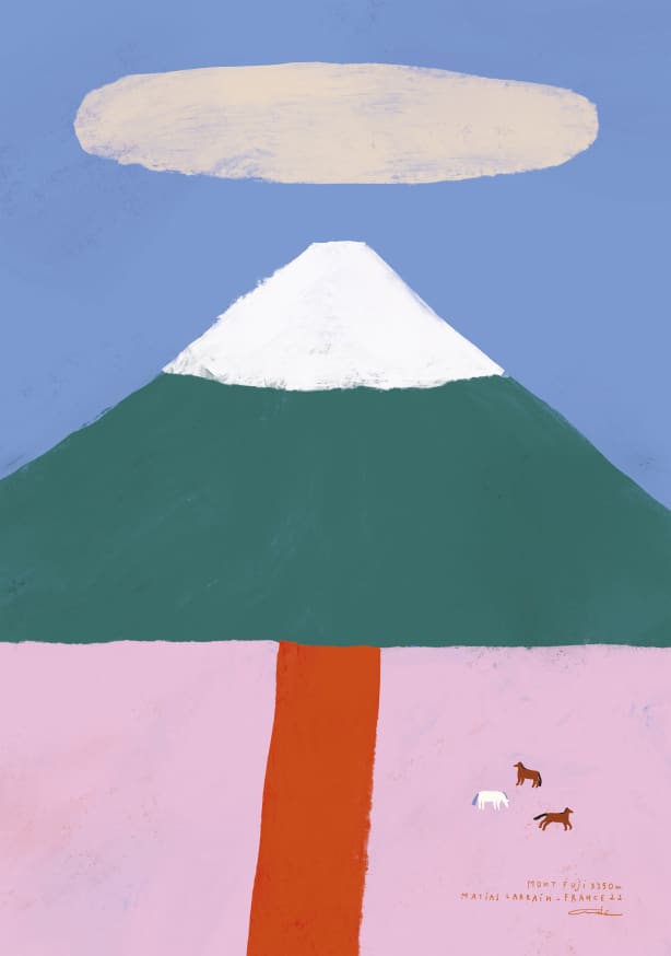 Quadro Mont Fuji