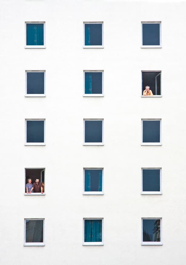Quadro Neighbour By Rolf Endermann - Obrah | Quadros e Posters para Transformar a Parede