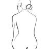 Quadro Nude Lineart 1 - Obrah | Quadros e Posters para Transformar a Parede