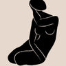 Quadro Nude Pose 01 - Obrah | Quadros e Posters para Transformar a Parede