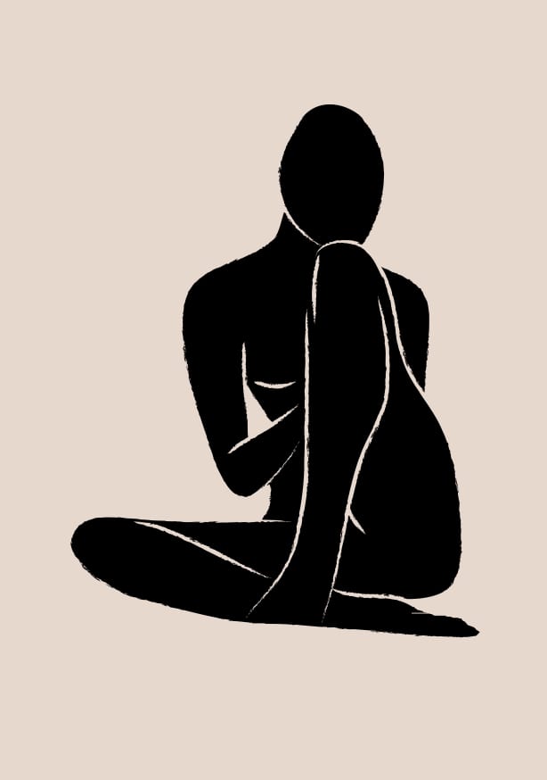 Quadro Nude Pose 02