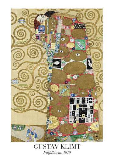 Quadro Fullfilment By Gustav Klimt
