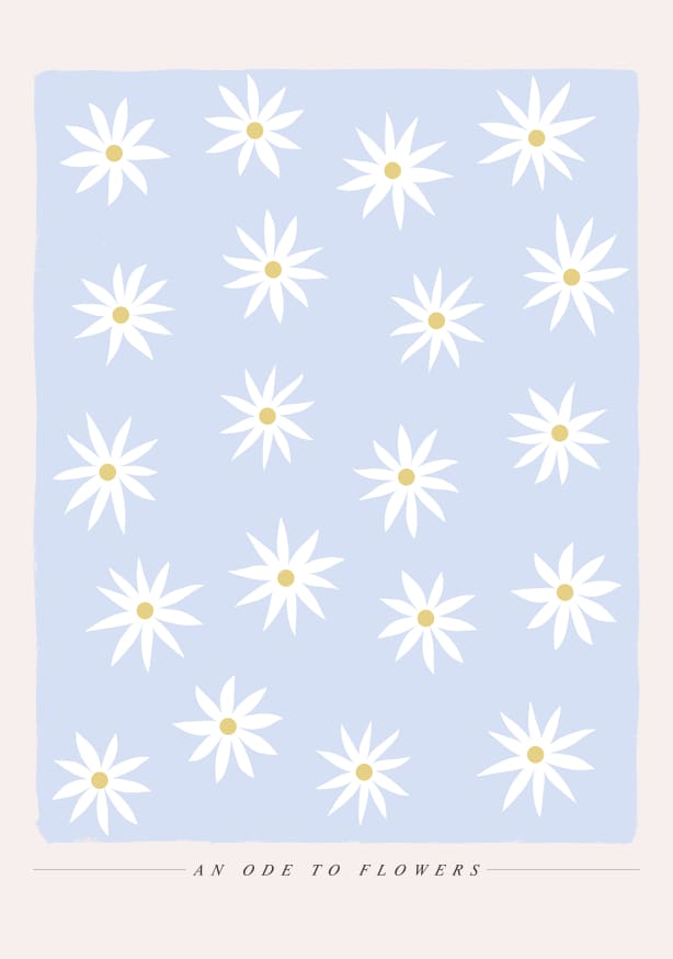 Quadro Ode To Flowers - Obrah | Quadros e Posters para Transformar a Parede
