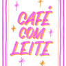 Quadro Padoca Café Com Leite - Obrah | Quadros e Posters para Transformar a Parede