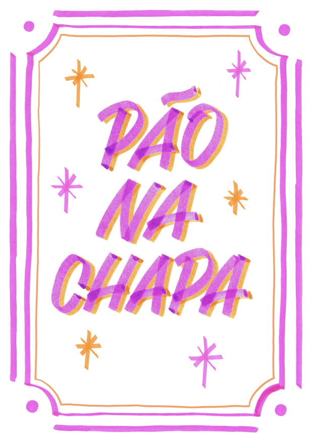 Quadro Padoca Pão na Chapa