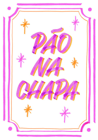 Quadro Padoca Pão na Chapa - Obrah | Quadros e Posters para Transformar a Parede