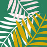 Quadro Palm Leaves in Green - Obrah | Quadros e Posters para Transformar a Parede