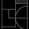 Quadro Patterns Black II - Obrah | Quadros e Posters para Transformar a Parede