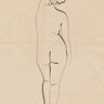 Quadro Pencil on Paper Nude 03 - Obrah | Quadros e Posters para Transformar a Parede