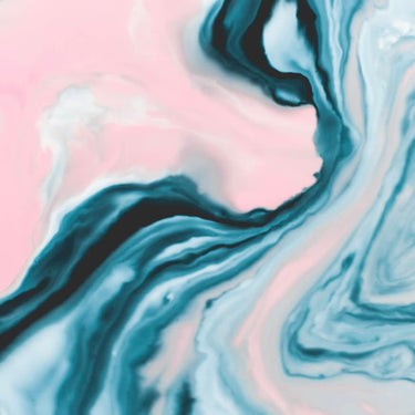 Quadro Pink and Blue Tide - Obrah | Quadros e Posters para Transformar a Parede