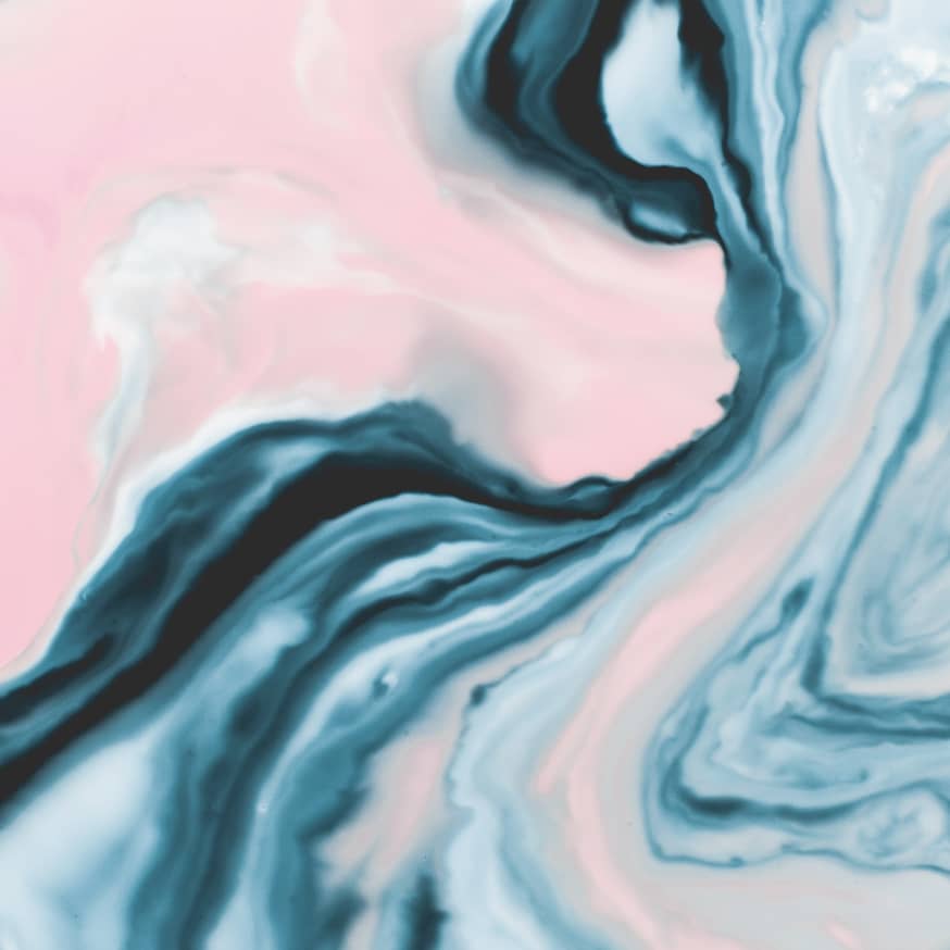Quadro Pink and Blue Tide - Obrah | Quadros e Posters para Transformar a Parede