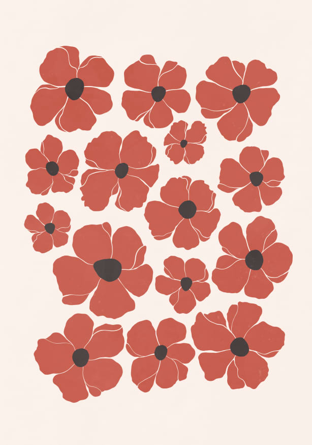 Quadro Poppies - Obrah | Quadros e Posters para Transformar a Parede