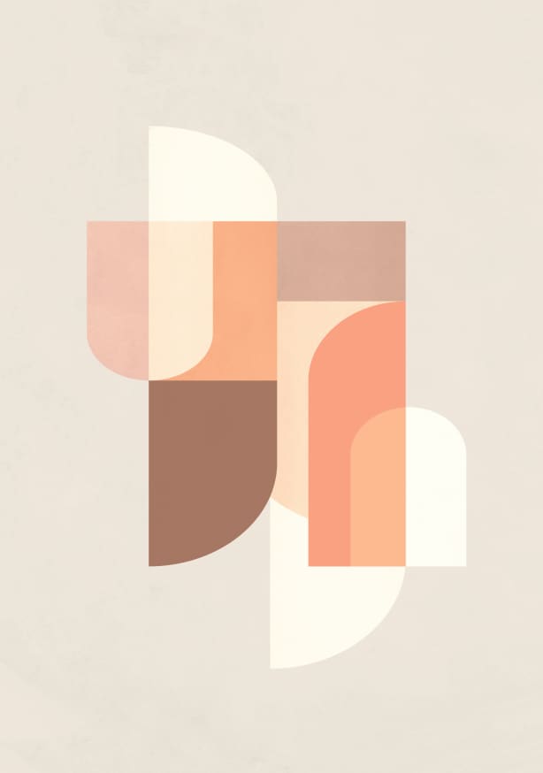 Quadro Retro Geometric