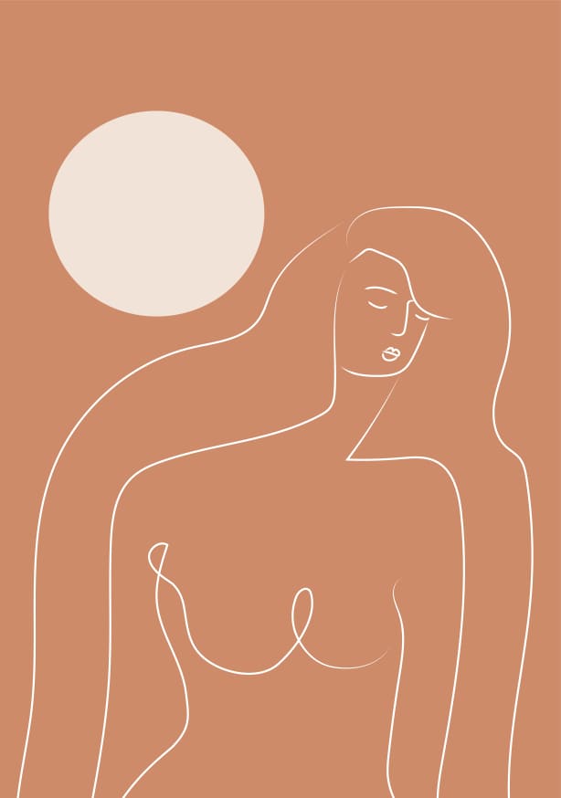 Quadro Nude Sketch Play 3