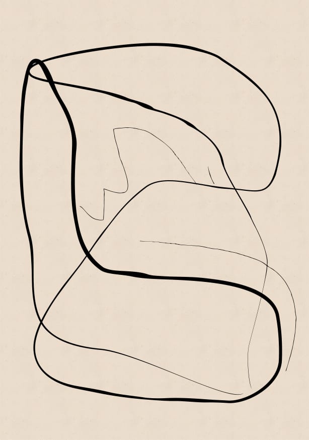 Quadro Nude Sketch Play 5