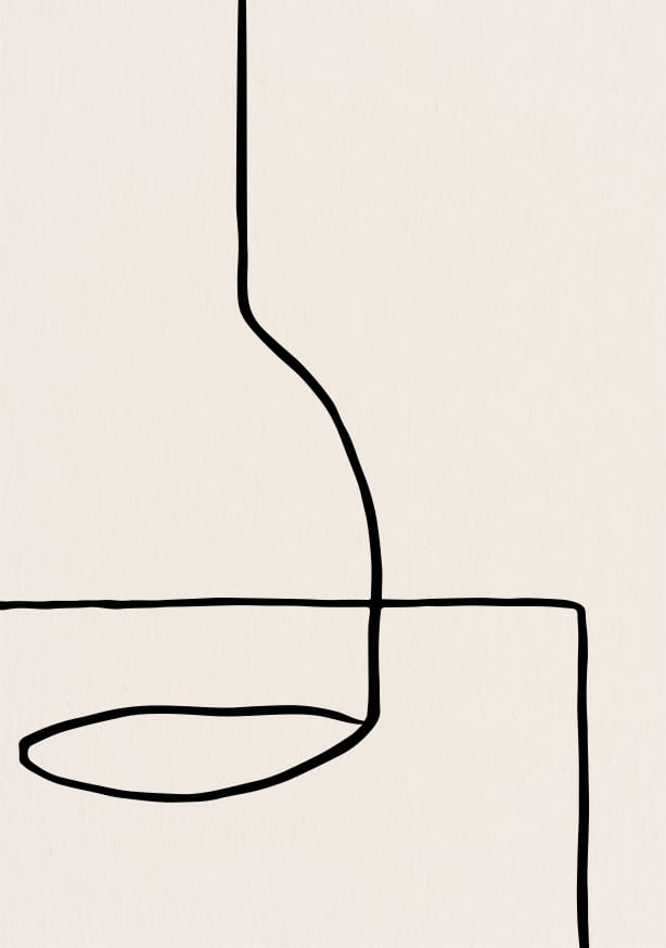 Quadro Vase on a Table V1