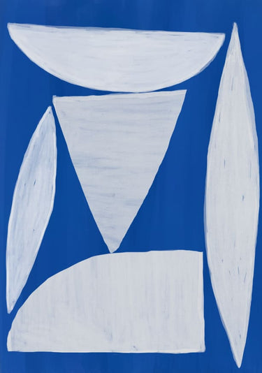 Quadro Abstract Balancing Shapes