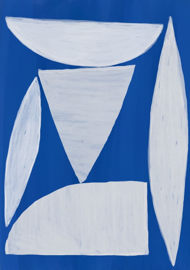 Quadro Abstract Balancing Shapes