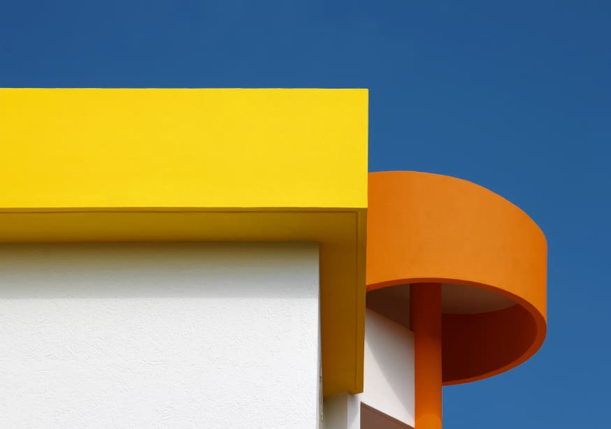 Quadro Rotunda in Orange By Rolf Endermann - Obrah | Quadros e Posters para Transformar a Parede