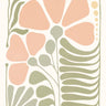 Quadro Sage Green and Peach Botanical - Obrah | Quadros e Posters para Transformar a Parede