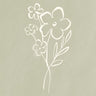Quadro Sage Green Line Flower 3 - Obrah | Quadros e Posters para Transformar a Parede