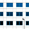 Quadro Serenade in Blue By Hans Wolfgang Hawerkamp - Obrah | Quadros e Posters para Transformar a Parede