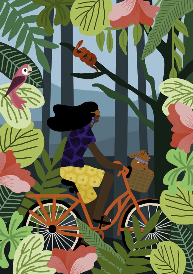 Quadro Biking in the Jungle
