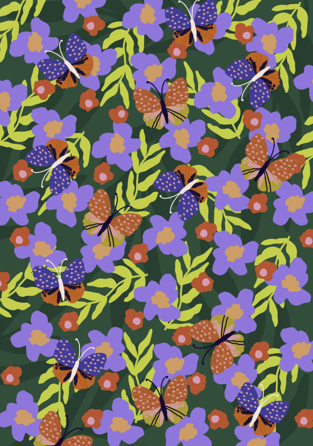 Quadro Butterflies At Your Window I