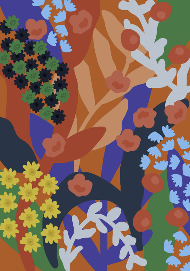 Quadro Colorful Abstract I