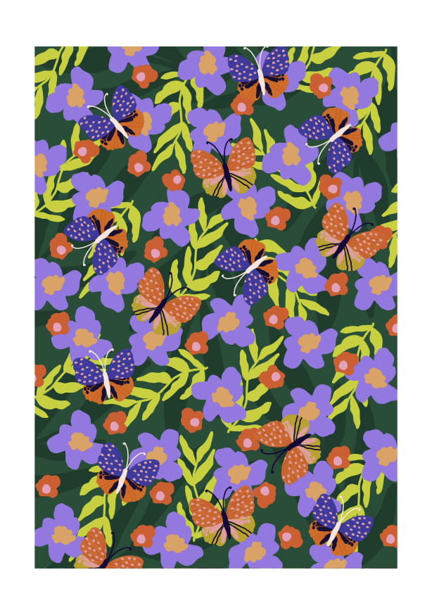 Quadro Butterflies At Your Window II