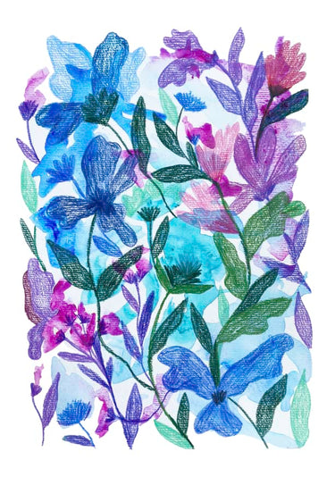 Quadro Watercolor Floral