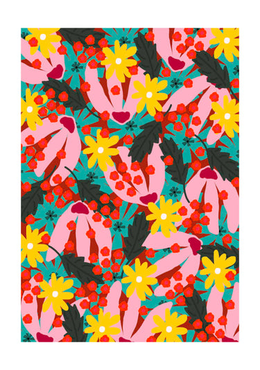 Quadro Windy Day Floral II