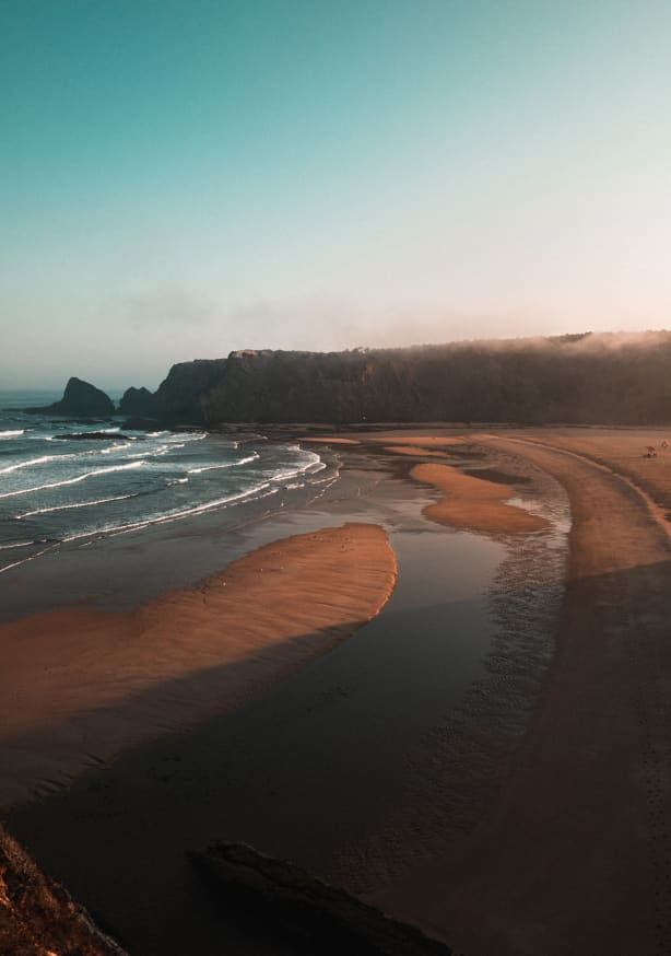Quadro Beach Morning Sun
