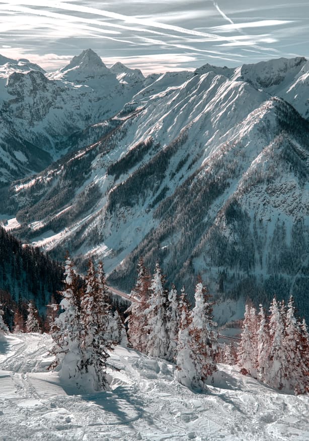 Quadro Calm Mountain Tops