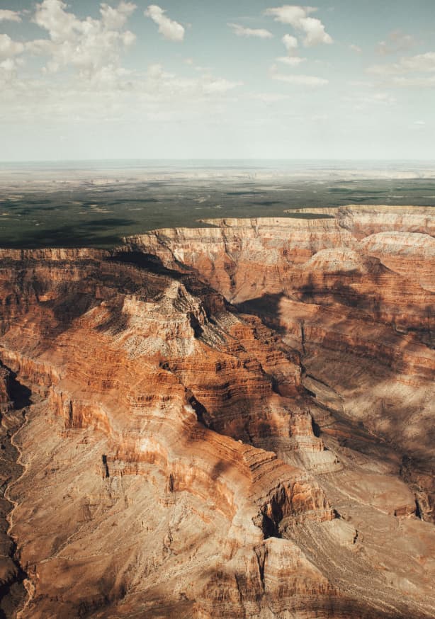 Quadro Cloud Patterns on the Grand Canyon