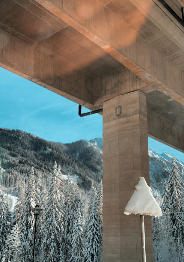 Quadro SNOWY CONCRETE