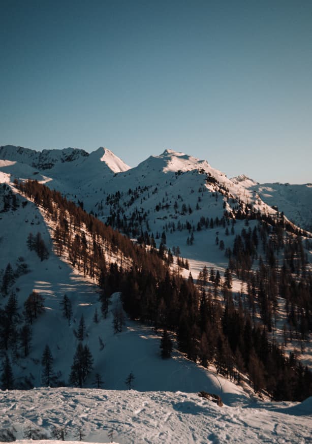 Quadro Sunset over the Alps