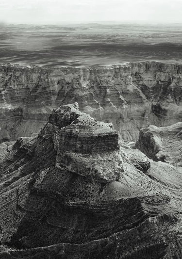 Quadro The Landscape of Grand Canyon BW