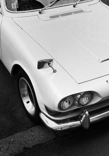 Quadro Vintage Oldtimer Triumph Car II