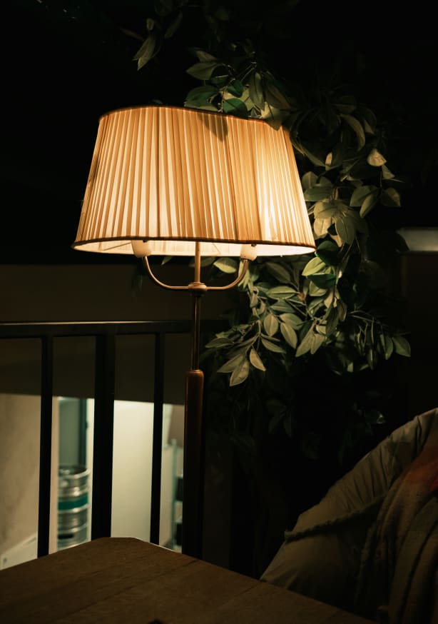Quadro Lamp in the Cafe